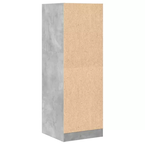 Betonszürke szerelt fa patikaszekrény 40 x 41 x 118 cm