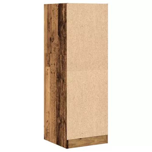 Antik fa színű szerelt fa patikaszekrény 40 x 41 x 118 cm