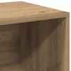 LP kézműves tölgy színű szerelt fa tárolódoboz 69,5x34x36 cm