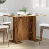 Antik fa színű szerelt fa étkezőasztal 110 x 60 x 75 cm