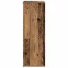 Antik fa szerelt fa cipőtartó 54x34x100,5 cm