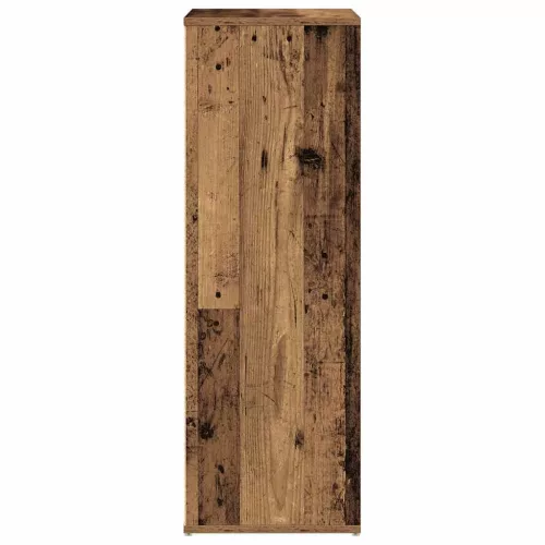 Antik fa szerelt fa cipőtartó 54x34x100,5 cm