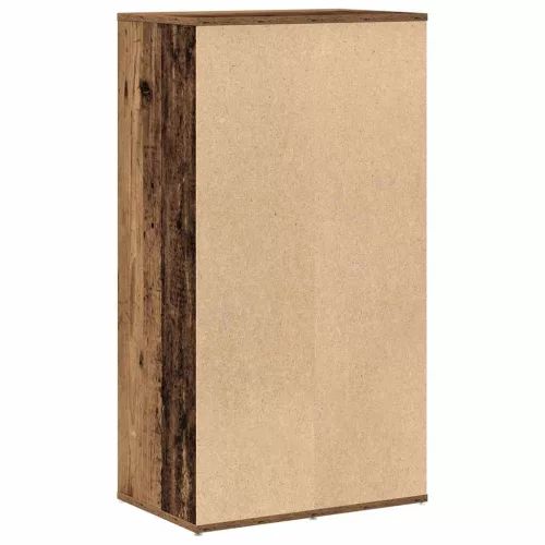Antik fa szerelt fa cipőtartó 54x34x100,5 cm