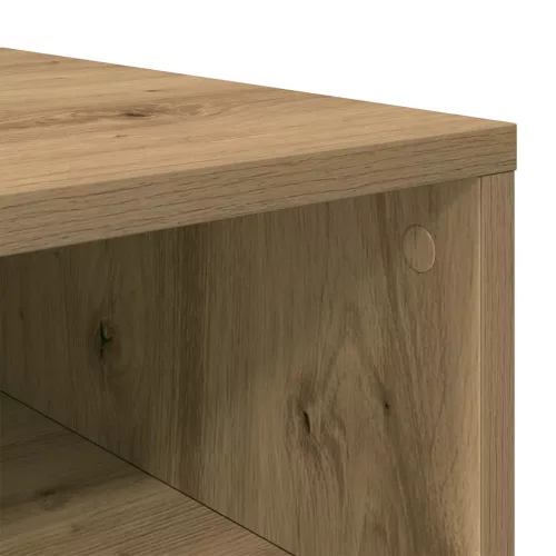 Cipőtartó kézműves tölgy 54x34x100,5 cm műszaki fa