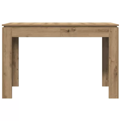 Étkezőasztal kézműves tölgy 120x60x76 cm műszaki fa