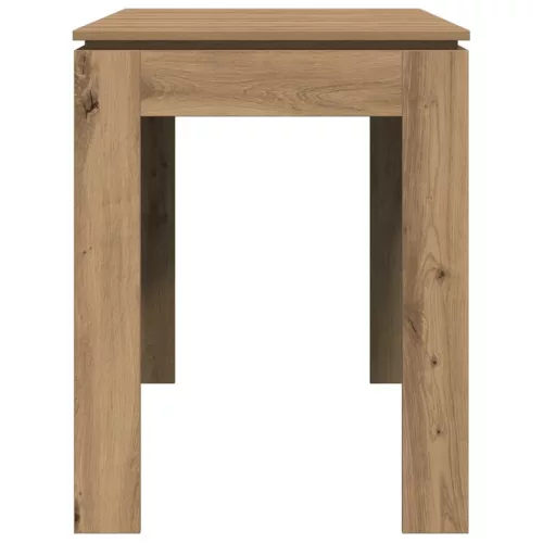 Étkezőasztal kézműves tölgy 120x60x76 cm műszaki fa