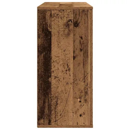 Antik fa színű szerelt fa tálalószekrény 90x29,5x65 cm