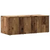 TV szekrény Régi fa 80x34x30 cm Gépelt fa