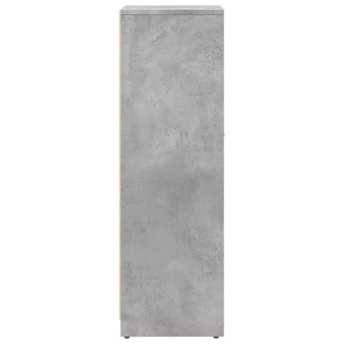 Betonszürke forgácslap fürdőszobaszekrény 30 x 30 x 95 cm