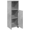 Betonszürke forgácslap fürdőszobaszekrény 30 x 30 x 95 cm