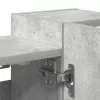 Betonszürke forgácslap fürdőszobai tükör 80 x 20,5 x 64 cm