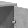 Fürdőszoba mosdószekrény beton szürke 60x33x60 cm Gépelt fa