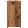 Antik fa színű szerelt fa fürdőszobai mosdószekrény 60x33x60 cm
