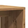 Kézműves tölgy színű szerelt fa dohányzóasztal 100 x 48 x 40 cm