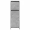 Betonszürke forgácslap fürdőszobaszekrény 30 x 30 x 95 cm