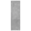 Betonszürke forgácslap fürdőszobaszekrény 30 x 30 x 95 cm