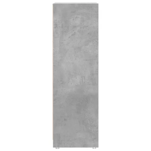 Betonszürke forgácslap fürdőszobaszekrény 30 x 30 x 95 cm