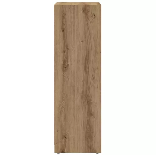 Fürdőszobai szekrény kézműves tölgy 30x30x95 cm műszaki fa