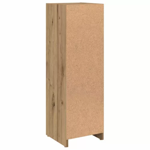 Fürdőszobai szekrény kézműves tölgy 30x30x95 cm műszaki fa