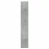 Betonszürke forgácslap fürdőszobaszekrény 30 x 30 x 183,5 cm