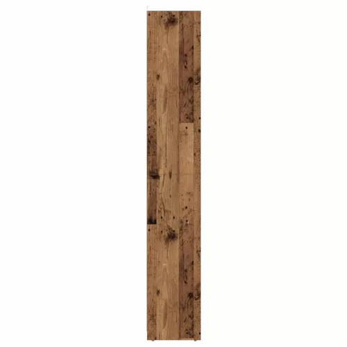 Antik fa színű szerelt fa fürdőszobaszekrény 30 x 30 x 183,5 cm