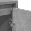 2 részes betonszürke szerelt fa fürdőszobai bútorszett