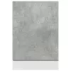 “Lyon” Mosogatógép panel betonszürke 45x3x67 cm