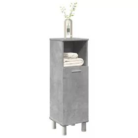   Betonszürke forgácslap fürdőszobaszekrény 30 x 30 x 95 cm