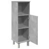 Betonszürke forgácslap fürdőszobaszekrény 30 x 30 x 95 cm