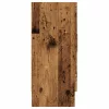 Antik fa színű szerelt fa tálalószekrény 120 x 30,5 x 70 cm