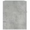 Betonszürke szerelt fa fürdőszobai mosdószekrény 41x38,5x46 cm