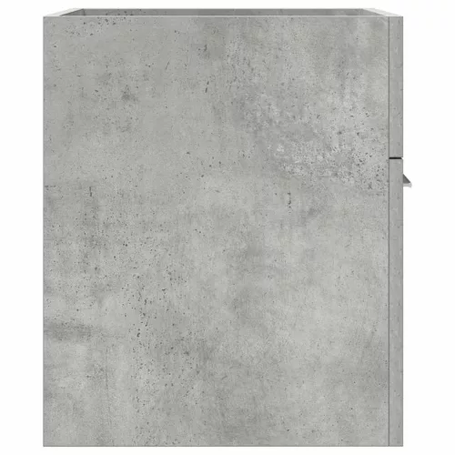 Betonszürke szerelt fa fürdőszobai mosdószekrény 41x38,5x46 cm