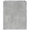 Betonszürke szerelt fa mosdószekrény 60 x 38,5 x 46 cm