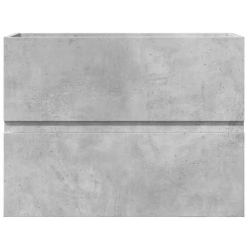Betonszürke szerelt fa fürdőszobaszekrény 60 x 38,5 x 45 cm