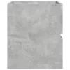 Betonszürke szerelt fa függő fürdőszobaszekrény 80x38,5x45 cm