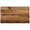 Antik fa színű szerelt fa függő fürdőszobaszekrény 80x38,5x45cm