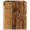 Antik fa színű szerelt fa mosdószekrény 100 x 38,5 x 45 cm