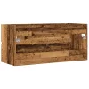 Antik fa színű szerelt fa mosdószekrény 100 x 38,5 x 45 cm