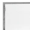 Szürke sonoma szerelt fa LED-es fürdőszobatükör 100x8,5x37 cm