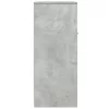 Betonszürke szerelt fa fürdőszobaszekrény 60 x 33 x 80 cm