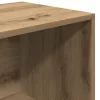 Kézműves tölgy színű szerelt fa cipőtároló pad 105 x 35 x 35 cm