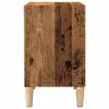 Éjjeliszekrények 2 db Régi fa 40x30x50 cm Gépesített fa