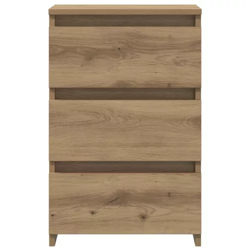 Éjjeliszekrények 2 db Artisan tölgy 40x35x62,5 cm műfa
