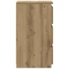 Éjjeliszekrények 2 db Artisan tölgy 40x35x62,5 cm műfa