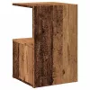 Éjjeliszekrények 2 db Régi fa 35x35x55 cm Gépesített fa
