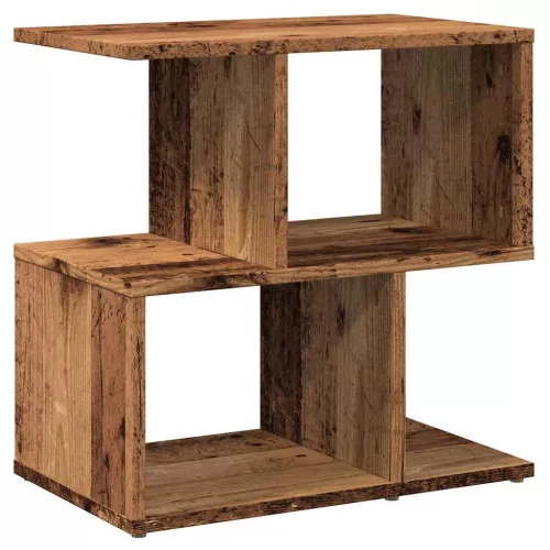 Éjjeliszekrények 2 db Régi fa 50x30x51,5 cm Gépelt fa