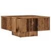 Antik fa színű szerelt fa dohányzóasztal 60 x 60 x 31,5 cm