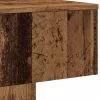 Antik fa színű szerelt fa dohányzóasztal 60 x 60 x 31,5 cm