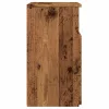 Antik fa színű szerelt fa éjjeliszekrény 50 x 32 x 60 cm