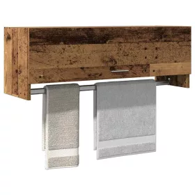 Szekrény Régi fa 100x32,5x35 cm Gépelt fa